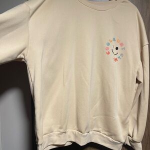 SHEIN Cream Knit Sweater